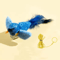 ChirpyBird Interactive Hanging Cat Teaser Toy With Catnip Feathers 3