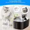 PureFlow Replacement Filters Sponges For 4L Stainless Steel Pet Water Fountain 1