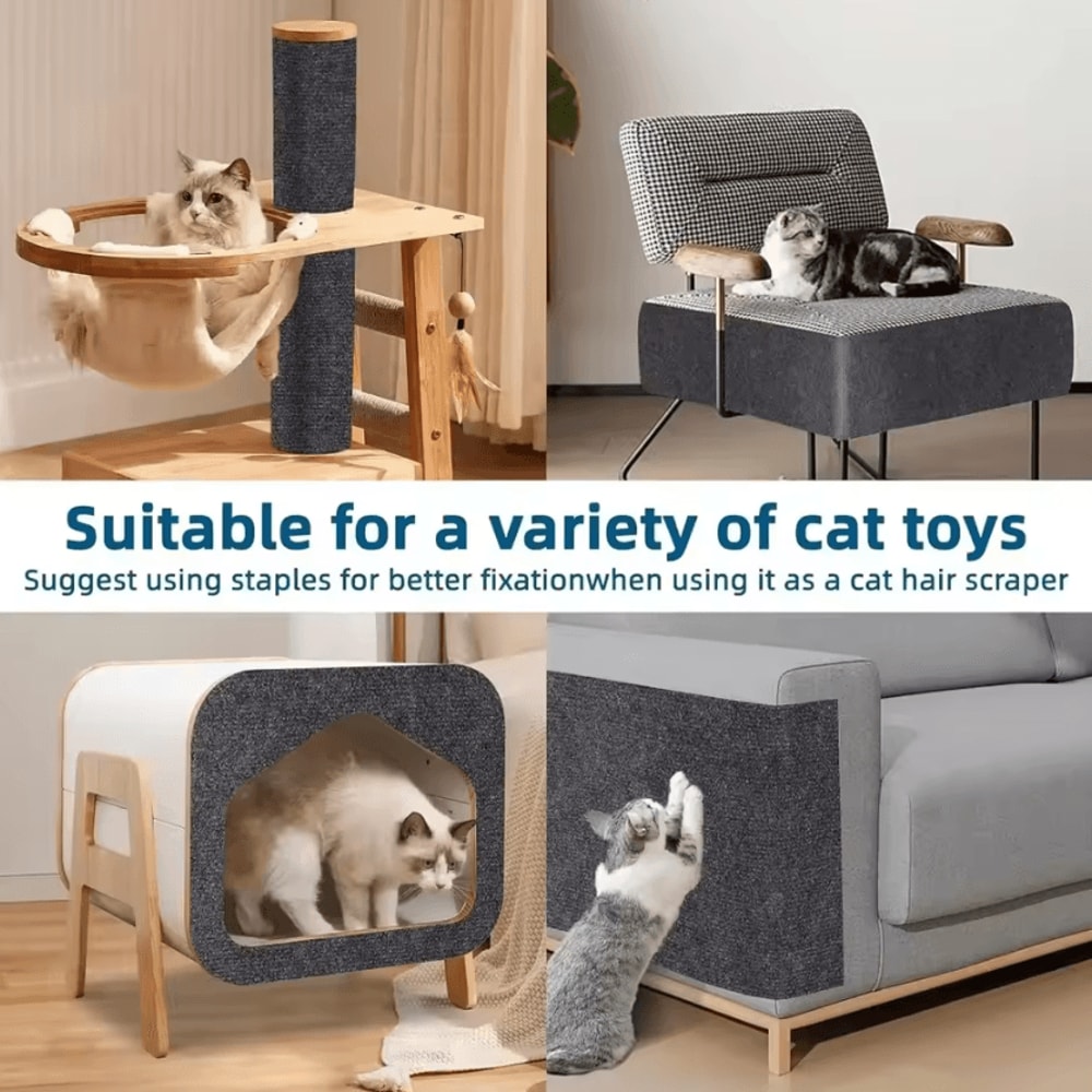 ScratchGuard DIY Cat Scratch Mat For Sofa Wall Protection 3