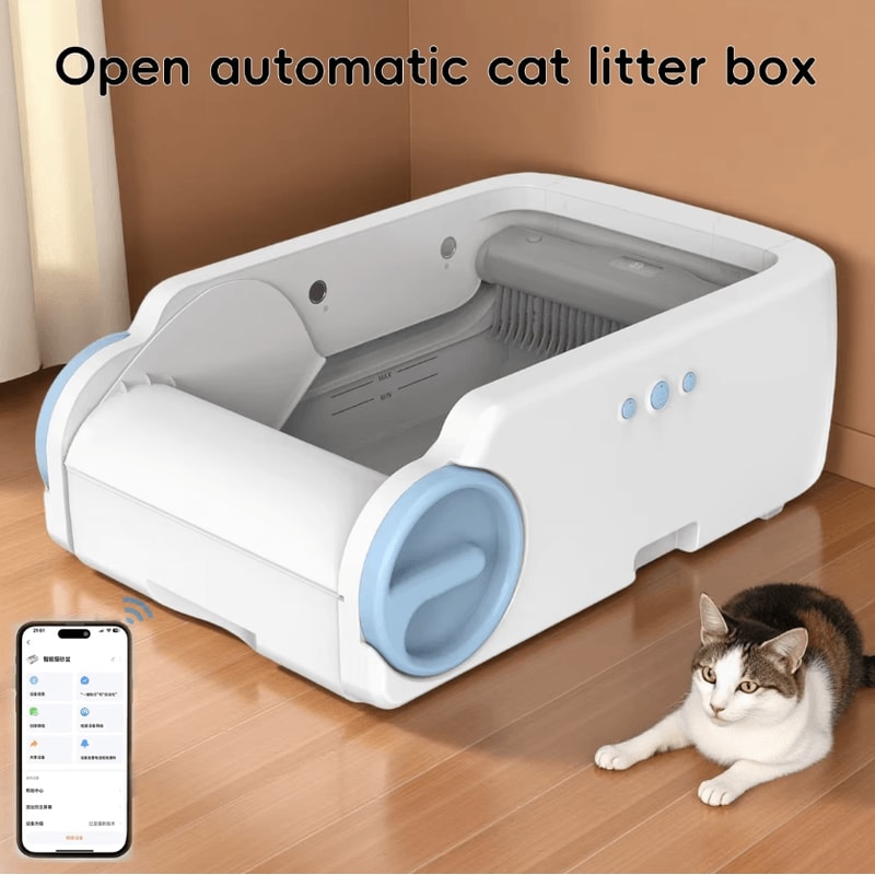 SmartClean Pro Automatic SelfCleaning Cat Litter Box With App Control 0