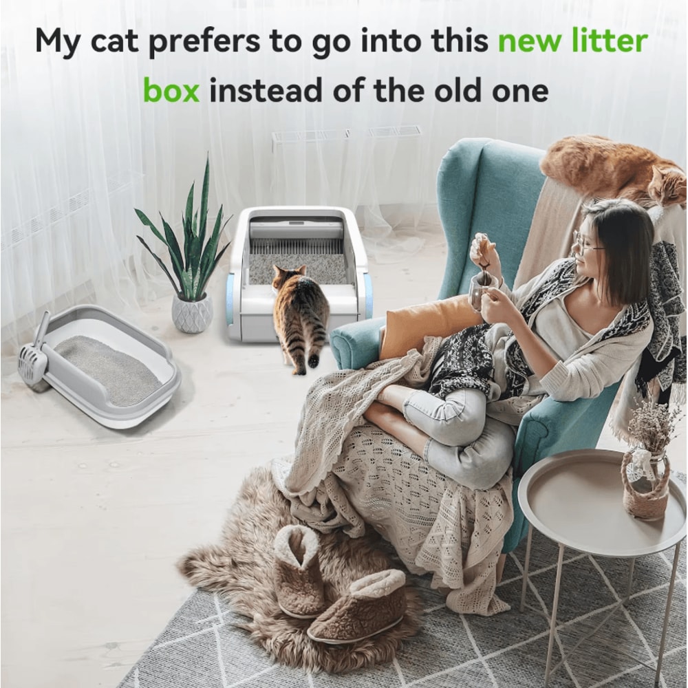 SmartClean Pro Automatic SelfCleaning Cat Litter Box With App Control 2