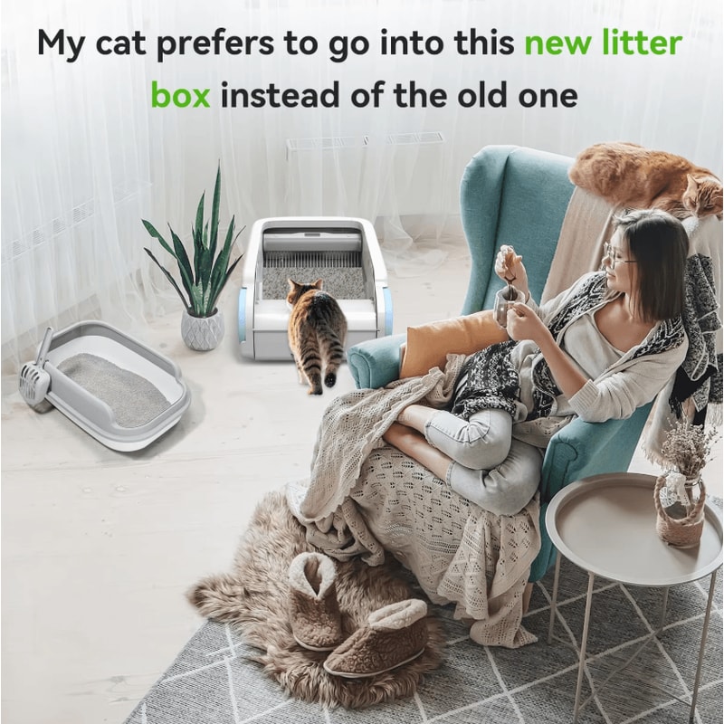 SmartClean Pro Automatic SelfCleaning Cat Litter Box With App Control 2