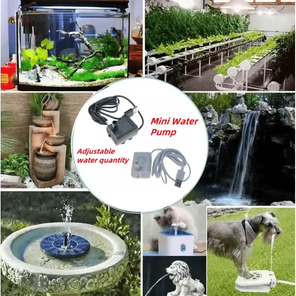 FlowFresh Replacement Water Pump For Cat Water Fountain Dispenser 2