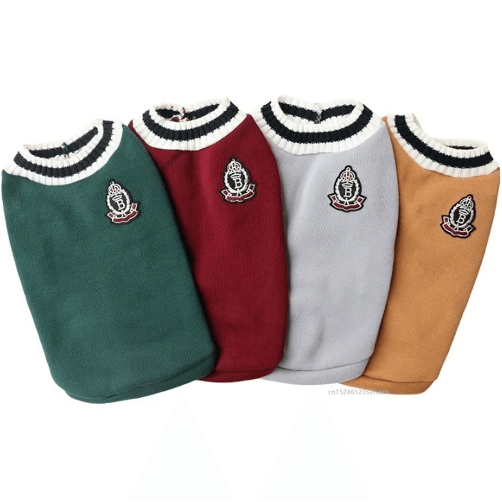 SnugglePaws Winter Pet Sweater Vest For Cats Small Dogs 2