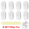 ROJECO Replacement Carbon Sponge Filters For Cat Water Fountain 4