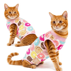 comfortcare recovery suit for cats & small dogs after surgery