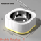 WarmSip ConstantTemperature Pet Heating Bowl For Cats Small Dogs 9