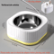 WarmSip ConstantTemperature Pet Heating Bowl For Cats Small Dogs 8