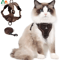 SafeStride Reflective Cat Harness Leash Set For Indoor Outdoor Adventures 0