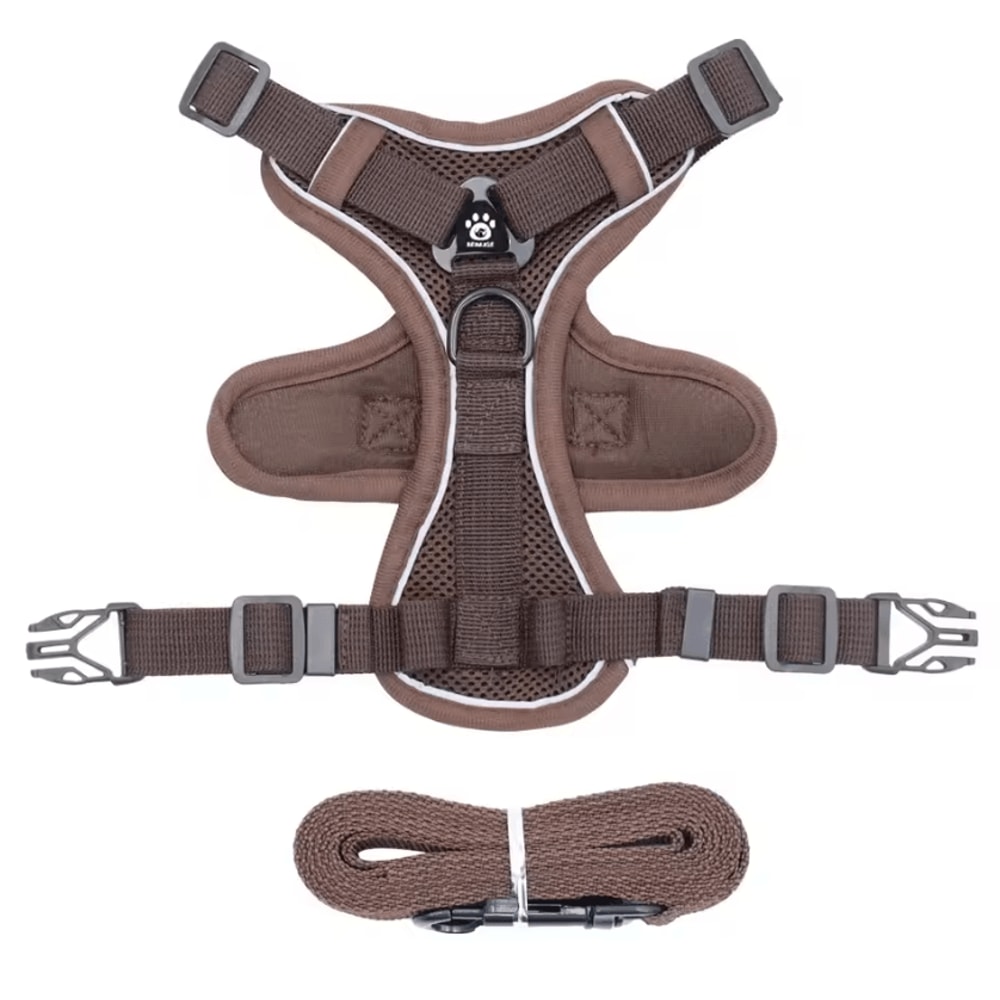 SafeStride Reflective Cat Harness Leash Set For Indoor Outdoor Adventures 3