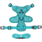 SafeStride Reflective Cat Harness Leash Set For Indoor Outdoor Adventures 4