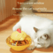 CluckSnack Interactive Chicken Slow Feeder Puzzle Toy For Cats Dogs 0