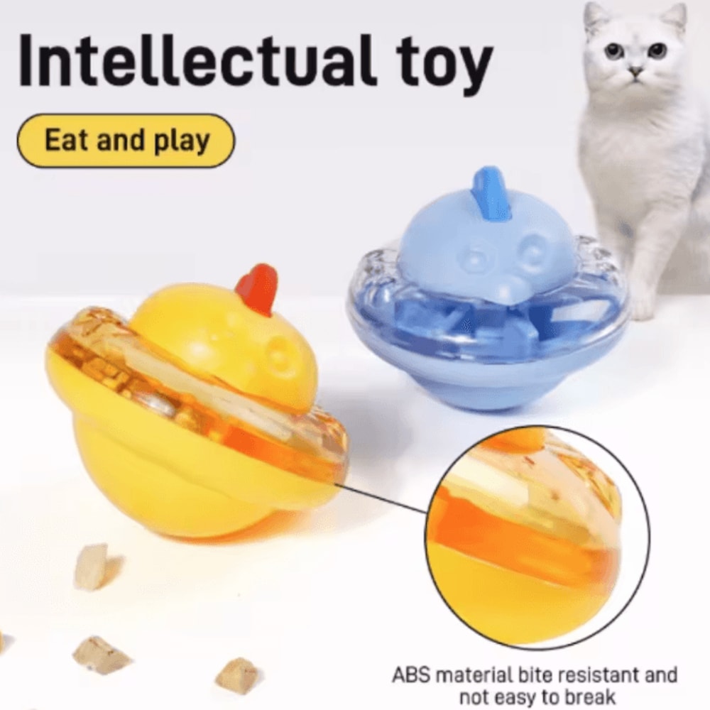 CluckSnack Interactive Chicken Slow Feeder Puzzle Toy For Cats Dogs 1