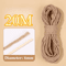 ClawCraft Natural Sisal Rope For DIY Cat Scratching Posts Climbing Frames 5