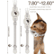 TrackSafe AirTag Cat Collar With Reflective Breakaway Design Bell 2