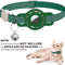TrackSafe AirTag Cat Collar With Reflective Breakaway Design Bell 4