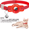 TrackSafe AirTag Cat Collar With Reflective Breakaway Design Bell 5