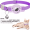 TrackSafe AirTag Cat Collar With Reflective Breakaway Design Bell 6