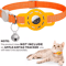 TrackSafe AirTag Cat Collar With Reflective Breakaway Design Bell 7