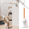 FlexPlay Suction Cup Cat Teaser Wand With Feather Bell 1