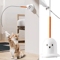 FlexPlay Suction Cup Cat Teaser Wand With Feather Bell 1
