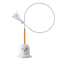FlexPlay Suction Cup Cat Teaser Wand With Feather Bell 3