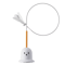 FlexPlay Suction Cup Cat Teaser Wand With Feather Bell 3