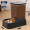 AquaServe Automatic Pet Feeder Water Dispenser Set For Cats Small Dogs 4
