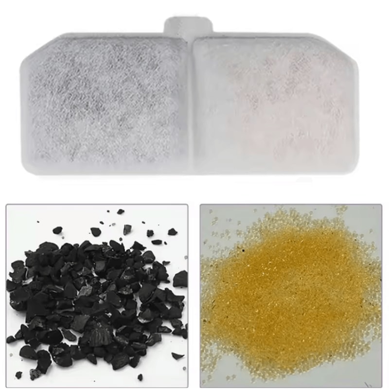 PureFlow Replacement Water Fountain Filters For Cats Dogs 3