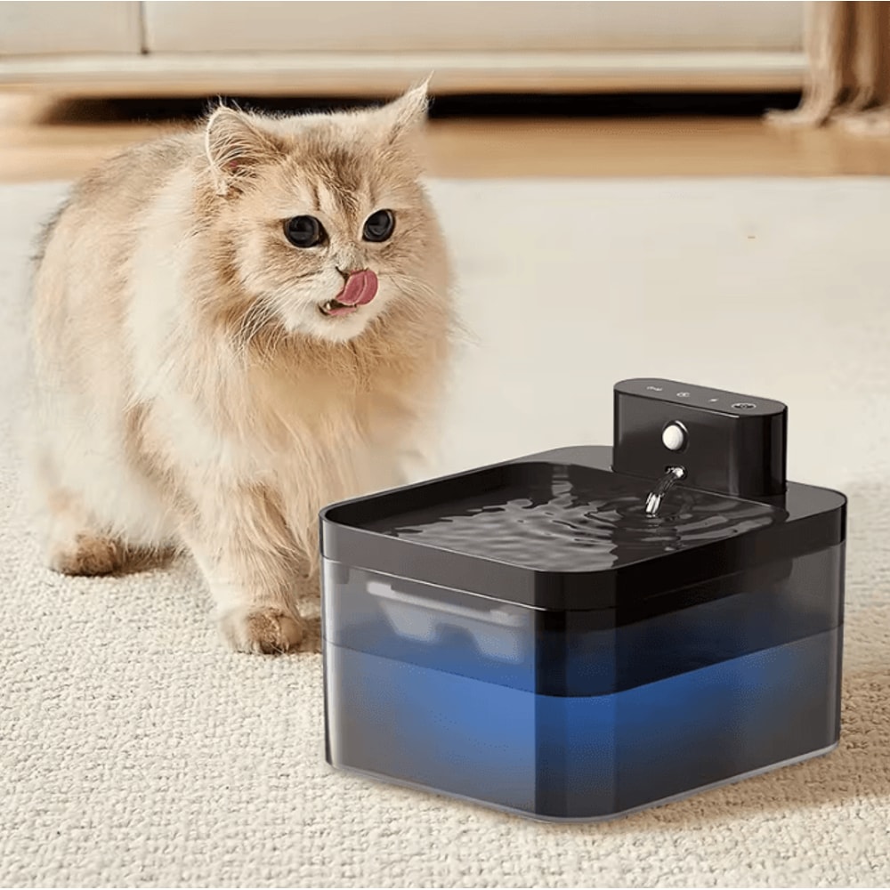 AquaSense Wireless Automatic Cat Water Fountain With Infrared Sensor 0