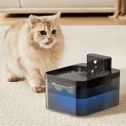 aquasense wireless automatic cat water fountain with infrared sensor