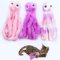 OctoPaws Plush Octopus Cat Toy For Interactive Play Chewing 0