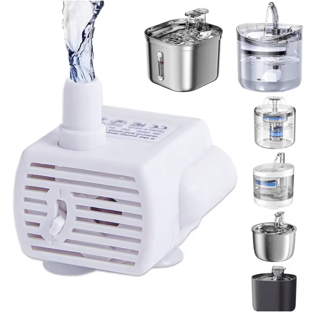 QuietFlow USB Replacement Water Pump For Pet Water Fountains 1