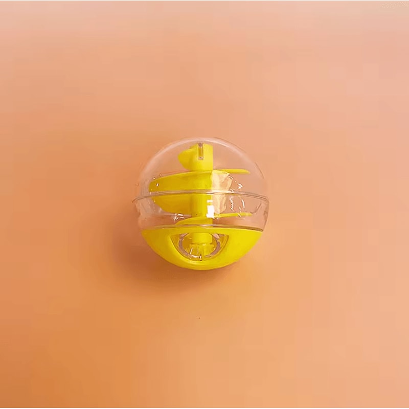 CleverRoll Interactive Slow Feeder Puzzle Ball For Indoor Cats 3