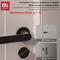 SafeStay Pet Door Latch Strap For Cat Doors Indoor Pet Gates 4