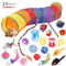 Ultimate Kitten Play Pack Interactive Cat Toy Variety Set With Wand Sisal Mouse Bell Balls 3