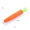 Crunchy Carrot Cat Teething Toy Interactive Sound Cuddle Stick For Chewing Play 4