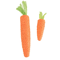 Crunchy Carrot Cat Teething Toy Interactive Sound Cuddle Stick For Chewing Play 5