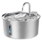 PureFlow 32L Stainless Steel Pet Water Fountain Automatic Filtered Drinking Station For Cats Dogs 2