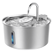 PureFlow 32L Stainless Steel Pet Water Fountain Automatic Filtered Drinking Station For Cats Dogs 2