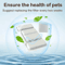 PureFlow Fountain Filter Replacement Set 8 Water Filters 4 Pump Sponges For TY09TY10 Pet Fountain 2