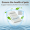 PureFlow Fountain Filter Replacement Set 8 Water Filters 4 Pump Sponges For TY09TY10 Pet Fountain 2