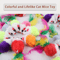 FeatherMouse Mini Cat Toy Set Colorful Interactive Hunting Toys For Kittens Cats 2