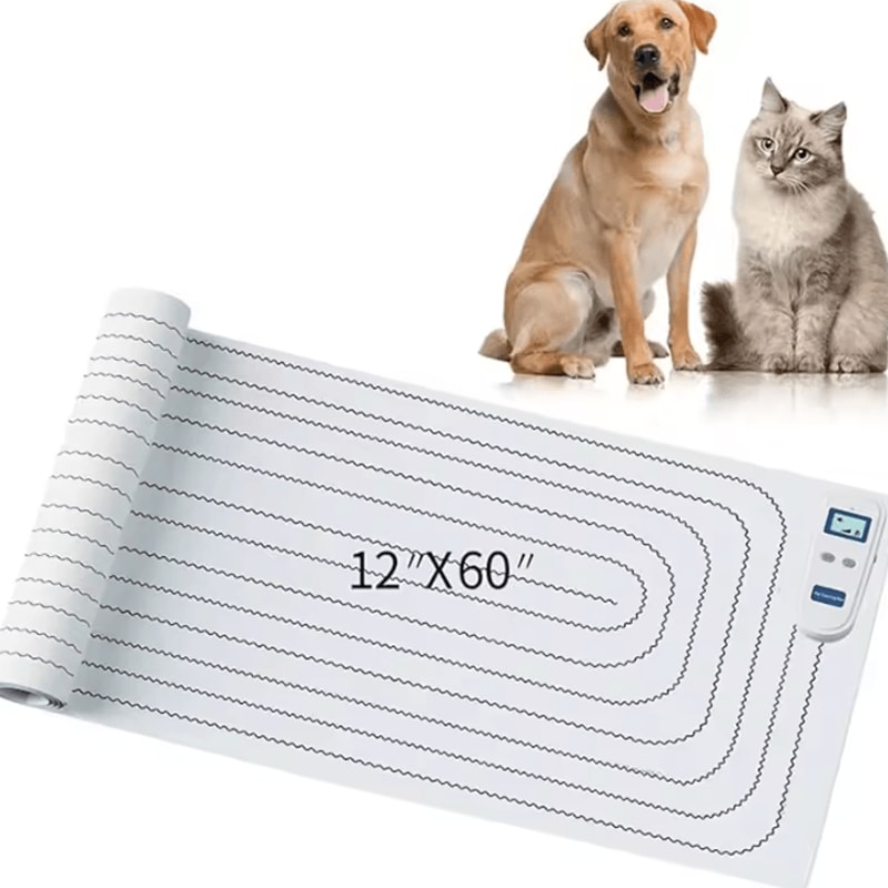 SmartGuard Pet Training Mat Rechargeable Indoor Cat Dog Deterrent Pad With 3 Training Modes 0