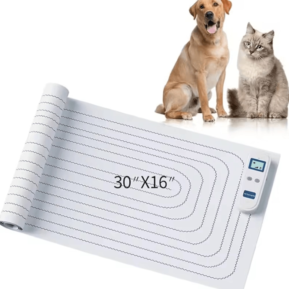 SmartGuard Pet Training Mat Rechargeable Indoor Cat Dog Deterrent Pad With 3 Training Modes 4