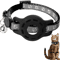 SafeTrack AirTag Cat Collar Adjustable AntiLost Collar With Secure AirTag Holder Bell 2