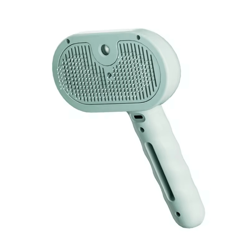SteamGroom 3in1 Pet Brush Electric Spray Massage Deshedding Comb For Cats Dogs 5