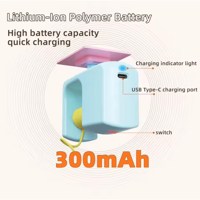 SkyFlutter Interactive Flying Bird Cat Toy Rechargeable Automatic Door Hanging Hunting Teaser 2