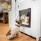 SecurePass 4Way Locking Pet Door Transparent Cat Puppy Flap For Easy Indoor Outdoor Access 3