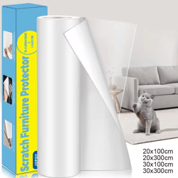 clearshield cat scratch furniture protector – transparent couch guard tape for sofas & upholstery